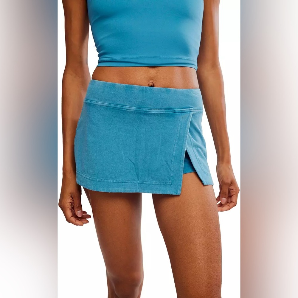 FP Movement Hot Shot Mini Skort in Celestial Blue.  NWT-L